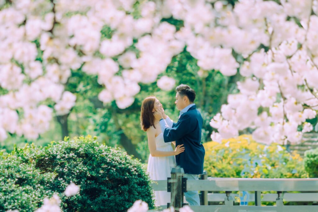 Amanda Inggit and Yoh - Shinjuku Gyoen, Tokyo